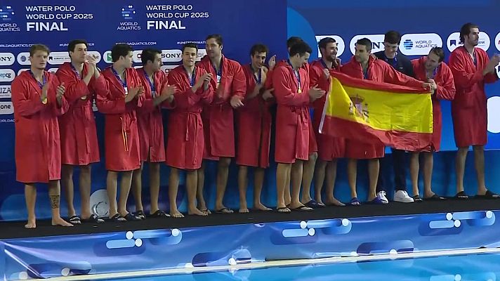 Resumen | Espa�a - Grecia (Final de la Copa del Mundo de waterpolo)