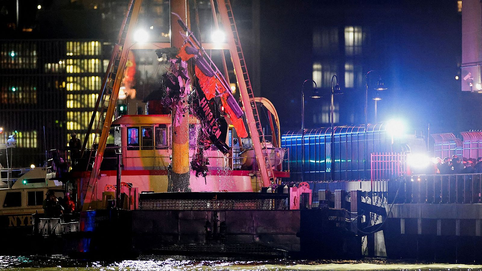 El helicóptero que se estrelló en Nueva York no tenía cámaras