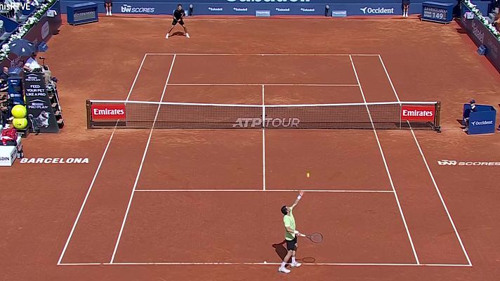Tenis - ATP 500 Barcelona Trofeo Conde de Godó: Pedro Martínez - Brandon Nakashima - ver ahora