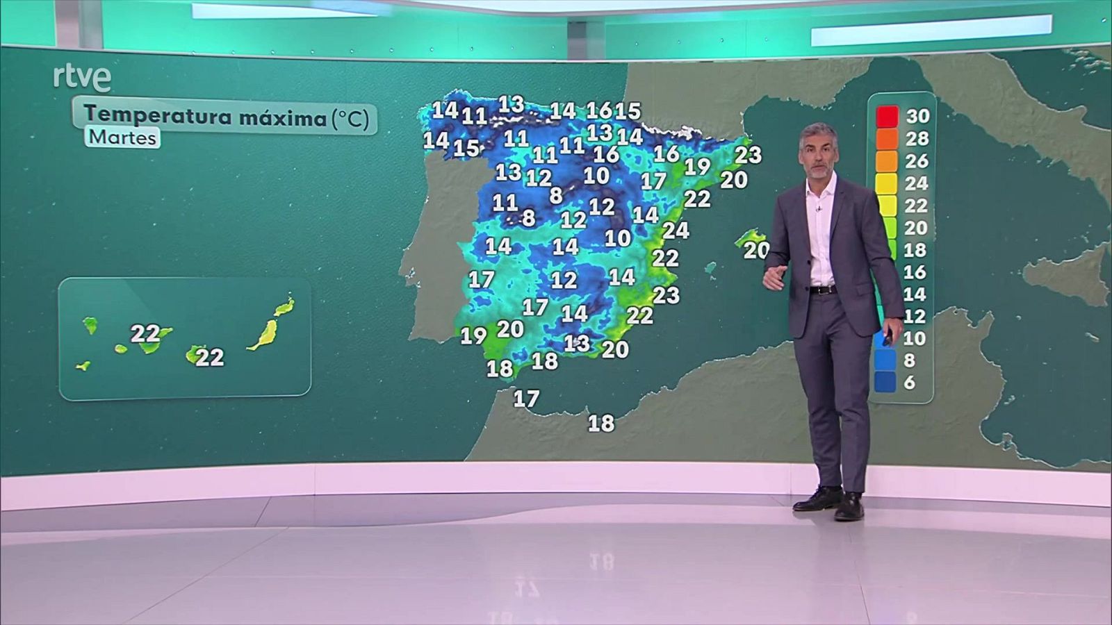 Precipitaciones localmente fuertes en Baleares, nordeste peninsular y litoral atlántico gallego - ver ahora