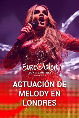 Actuación de Melody en la 'London Eurovision Party'