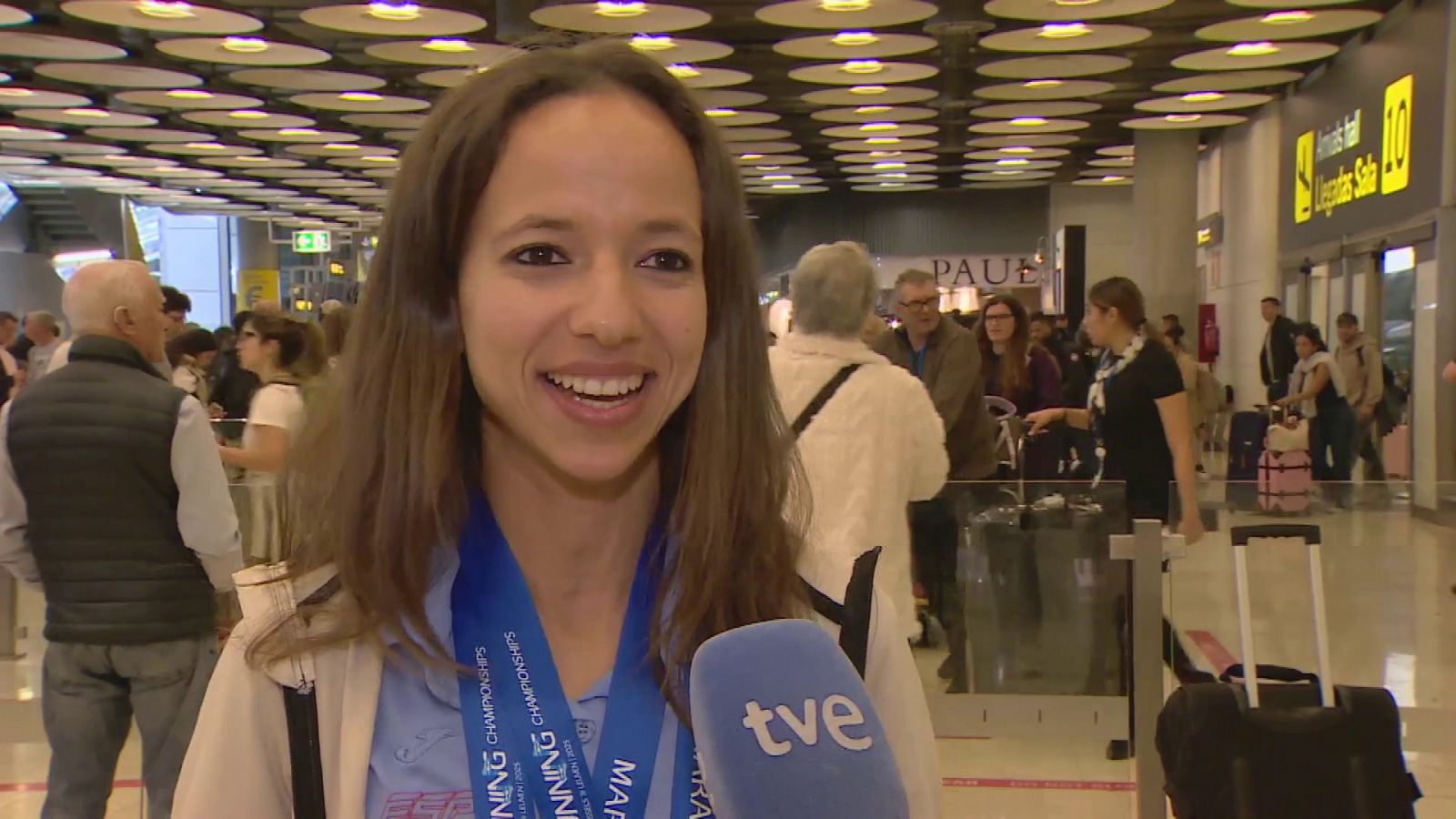 Fátima Ouhaddou, caída y campeona: "Me pasa de todo en carrera"
