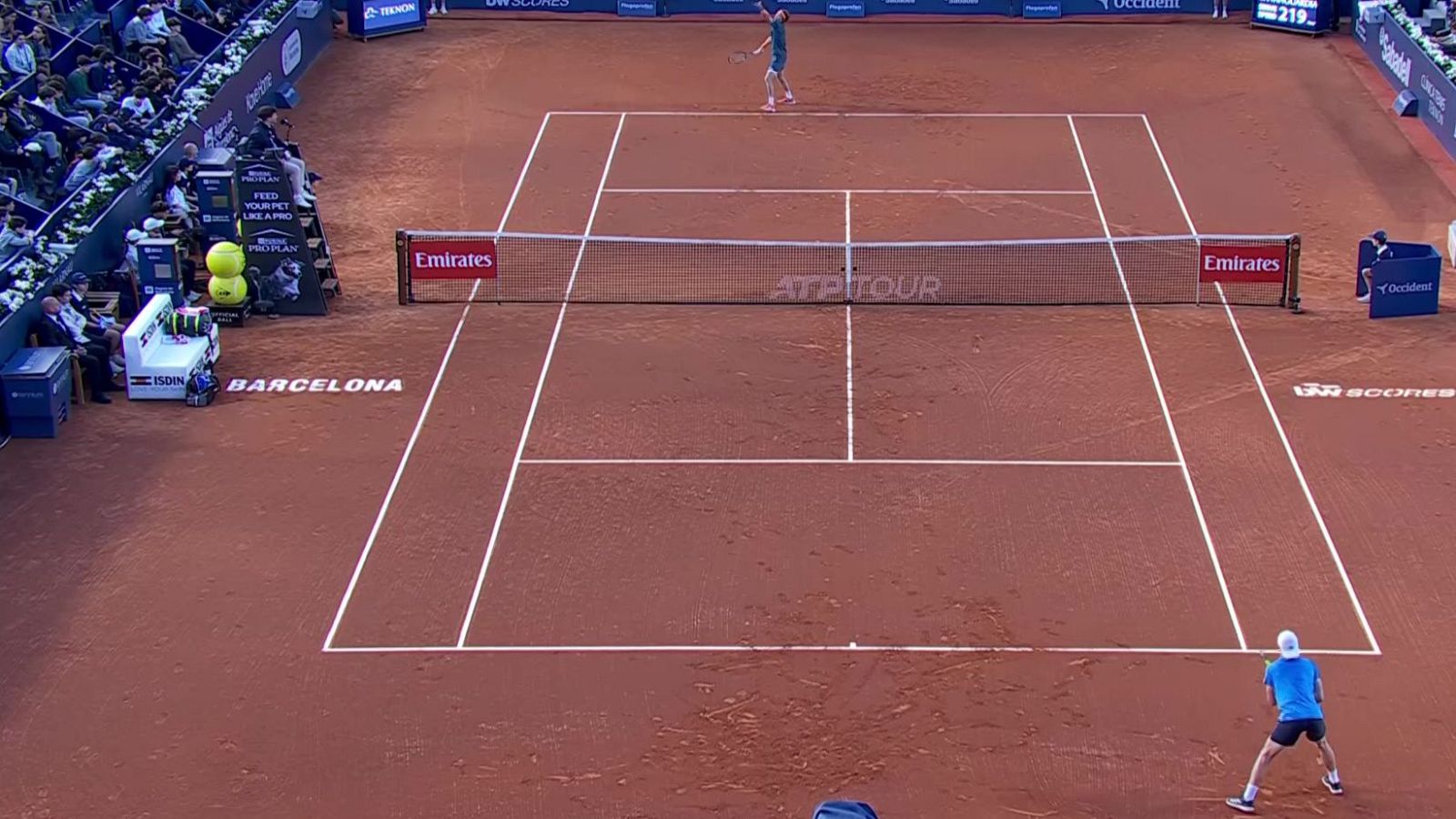 Tenis - ATP 500 Barcelona Trofeo Conde de Godó: Jesper De Jong - Andrey Rublev - ver ahora