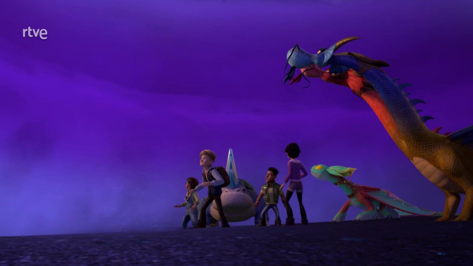 Seguid los rayos 1ª Parte - Dragones, los nueve reinos | Ver