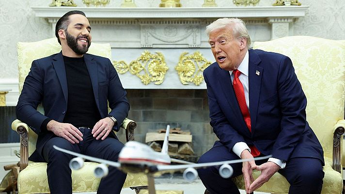 Telediario Matinal - Bukele apoya las deportaciones de Trump a El Salvador