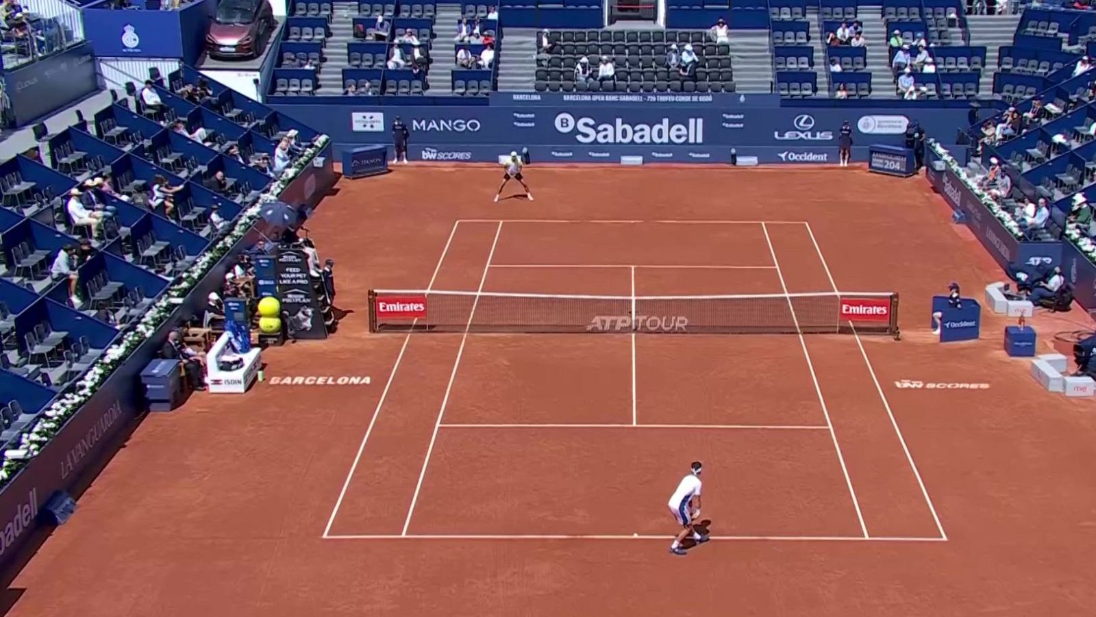 Tenis - ATP 500 Barcelona Trofeo Conde de Godó: Casper Ruud - Daniel Elahi Galán - ver ahora