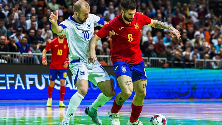 Fútbol Sala - España confirma el billete para la próxima Eurocopa 2026 de fútbol sala tras su victoria contra Bosnia