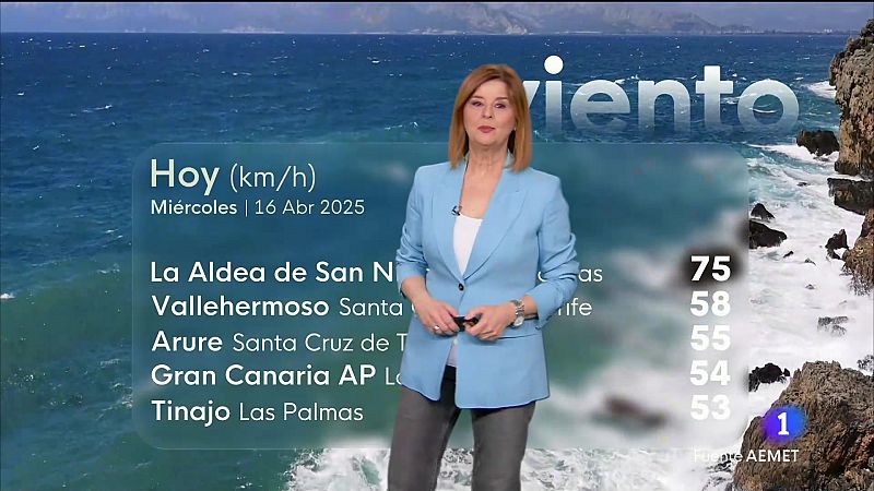 El tiempo en Canarias - 16/04/2025