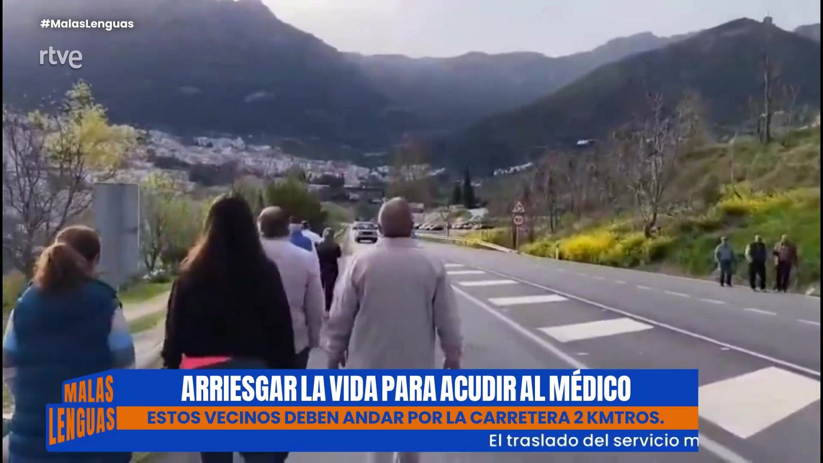 En Cazorla arriesgan la vida para ir al médico. Malas Lenguas - Malas lenguas | Ver