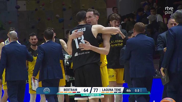 Baloncesto en RTVE - La Laguna Tenerife a la "Final Four" de la Champions League tras ganar (77-64) al Bertram Derthona