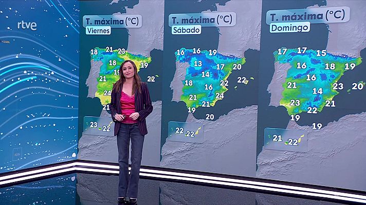 El tiempo - Rachas muy fuertes en los litorales del sur, Ampurdán y en el extremo oriental peninsular