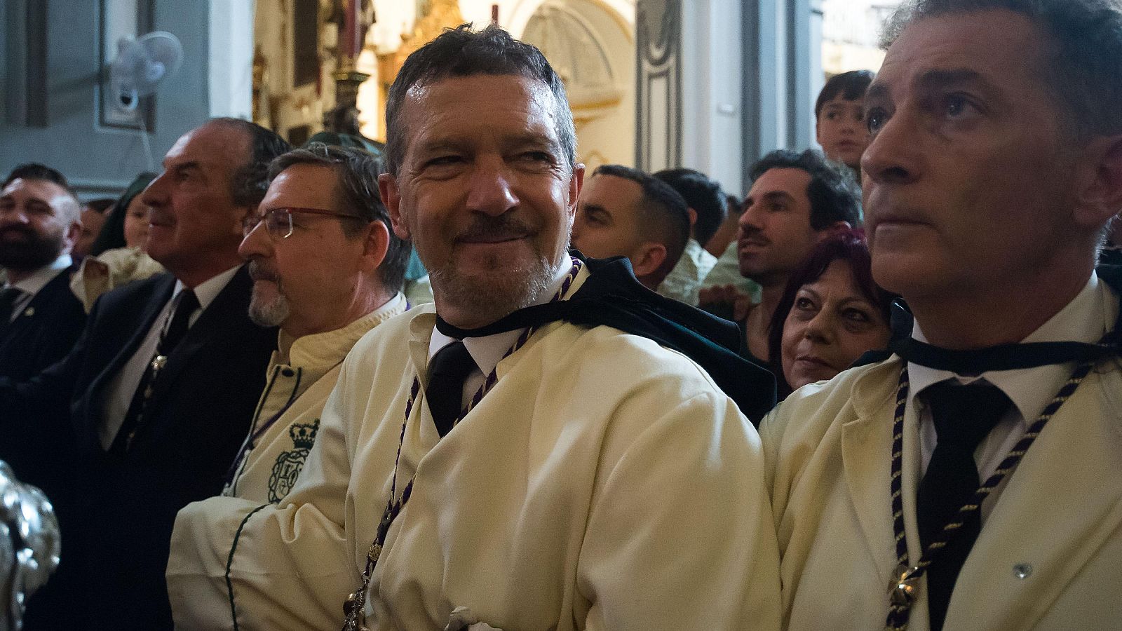 Antonio Banderas, en Málaga: "La Semana Santa me permite reencontrarme con mi ciudad"