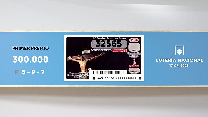 SELAE - Sorteo de la Lotería Nacional del 17/04/2025