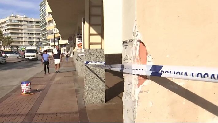 Al menos dos muertos y otros tres heridos graves en un accidente de tráfico en el Paseo Marítimo de Fuengirola