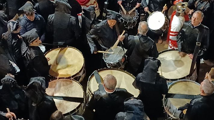 El alcalde de Calanda, orgulloso de la tamborrada - Mañaneros 360 | Ver