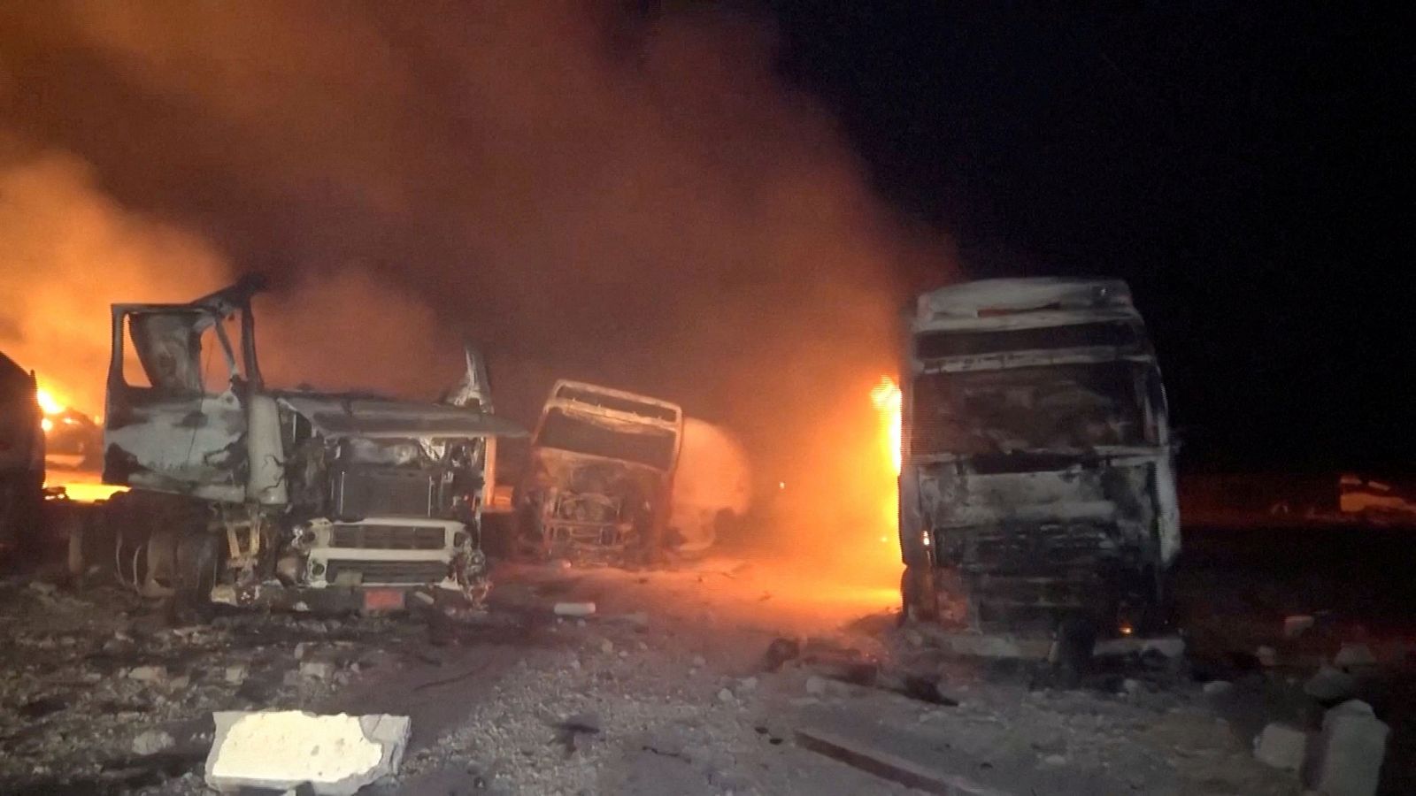 Al menos 74 muertos en un bombardeo de EE.UU. contra un puerto petrolero de los hutíes en Yemen