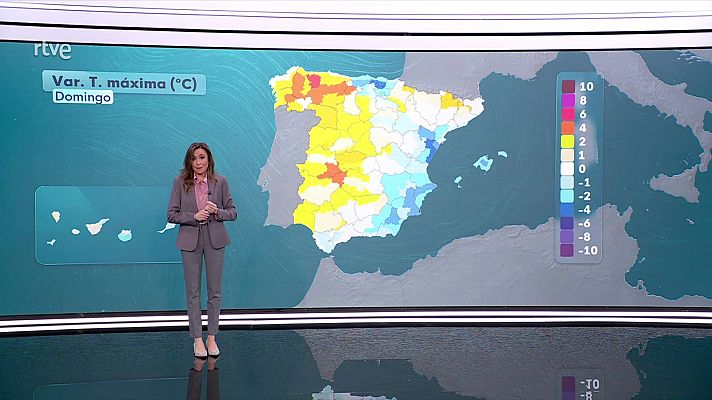 El tiempo - Precipitaciones acompañadas de tormenta con probabilidad de ser persistentes y/o localmente fuertes en Galicia