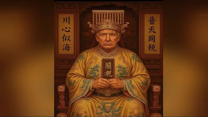 China se llena de chistes y memes sobre Trump y los aranceles