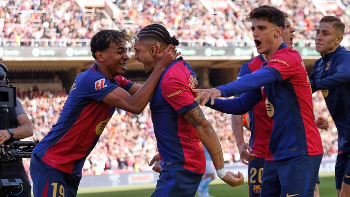 Resúmenes de LaLiga - Barcelona - Celta: resumen del partido, 32ª jornada