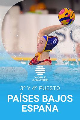 Waterpolo - Copa del Mundo Femenina. 3º y 4º puesto: Países Bajos - España
