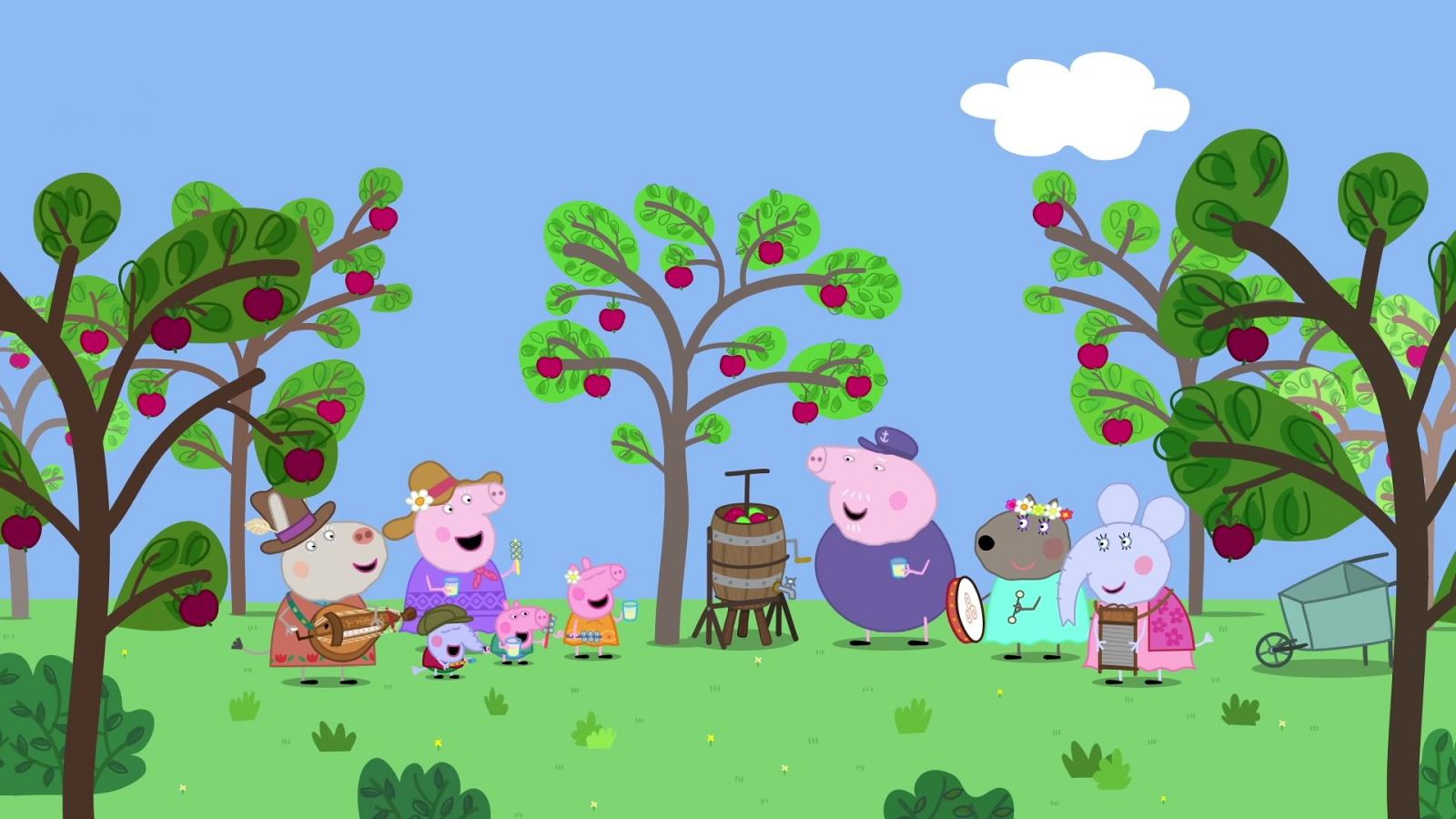 El grupo de música folk - Peppa Pig | Ver