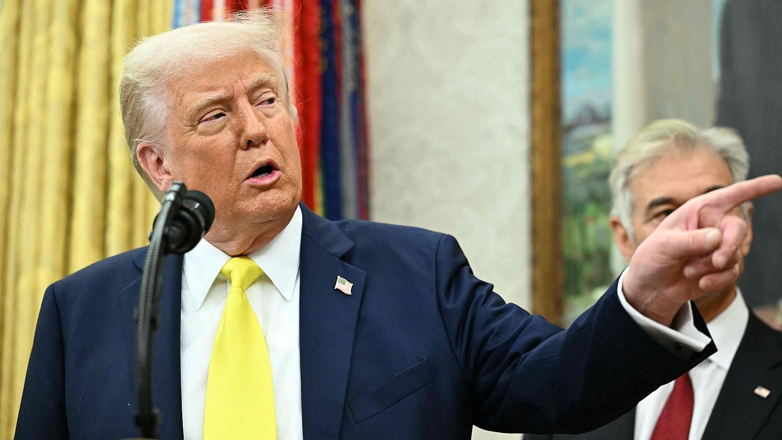Trump cumple tres meses de su segundo mandato entre protestas