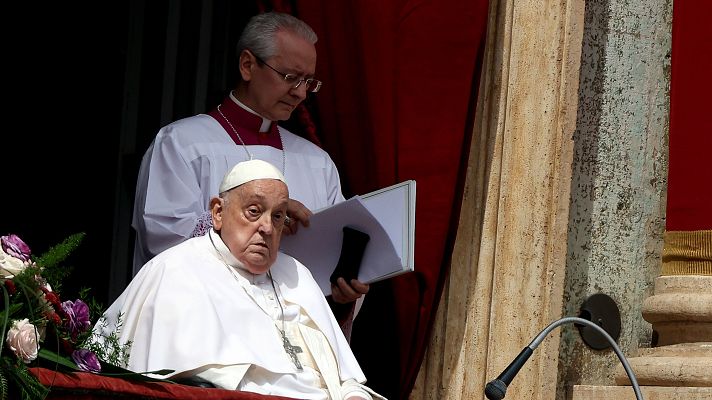 La hora de La 1 - La corresponsal en Roma, Begoña Alegría: "A las 7:35, el cardenal Farrell comunicaba la muerte del papa"