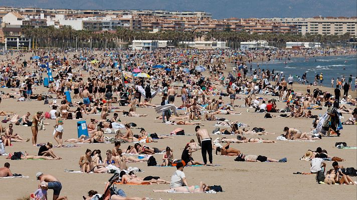 Telediario 1 - Una Semana Santa con récord de turistas