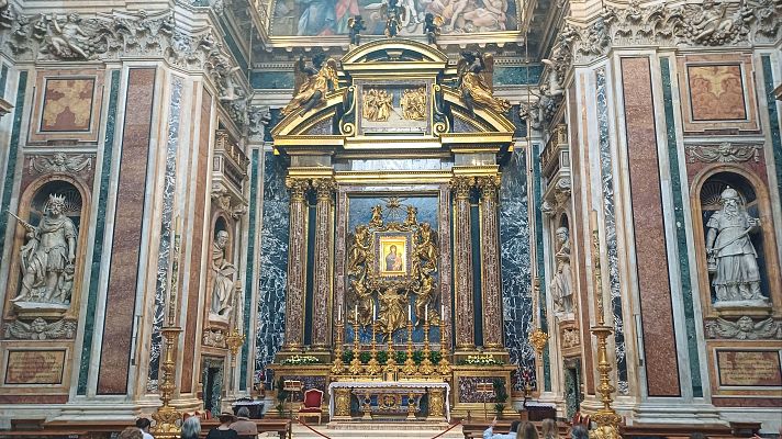 Telediario Matinal - Una tumba sencilla en Santa María la Mayor