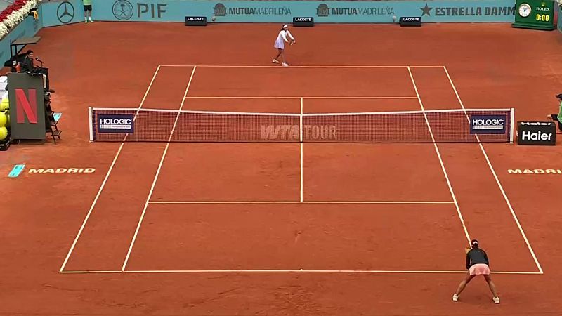 Tenis - WTA Mutua Madrid Open: Viktoriya Tomova - Alexandra Eala - ver ahora