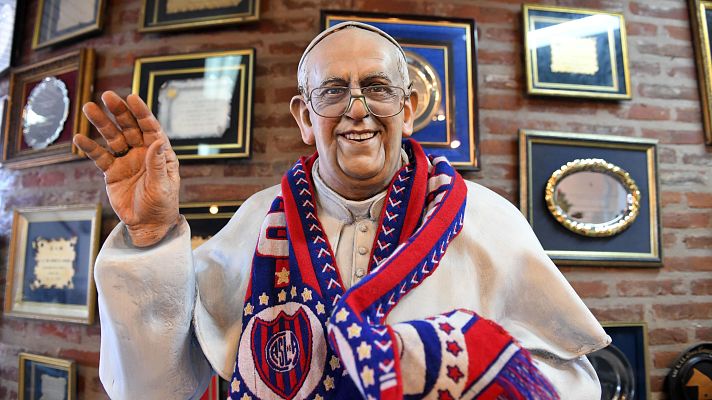Los Deportes de La1 - San Lorenzo, el equipo del difunto papa Francisco