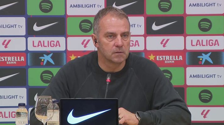  - Flick, sobre que el Madrid tenga un día menos de descanso: "Puede ser positivo o no"