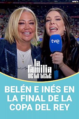 Belén Esteban e Inés Hernand la lían en la final de la Copa del Rey