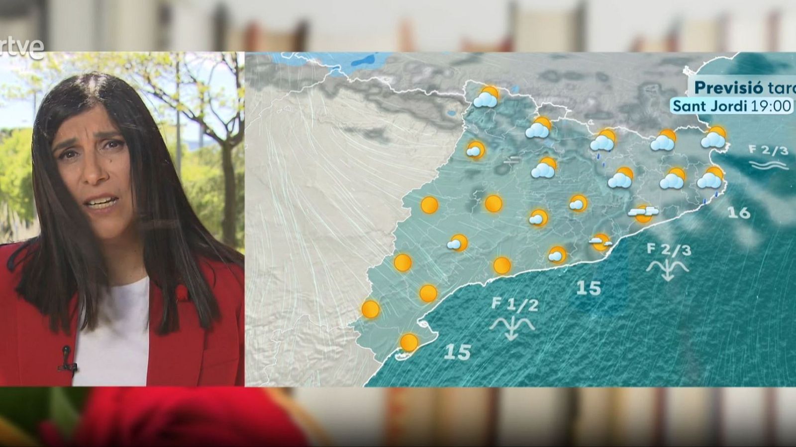 El Temps a Catalunya amb Sònia Papell (23/04/2025) | RTVE Catalunya - El temps | Veure