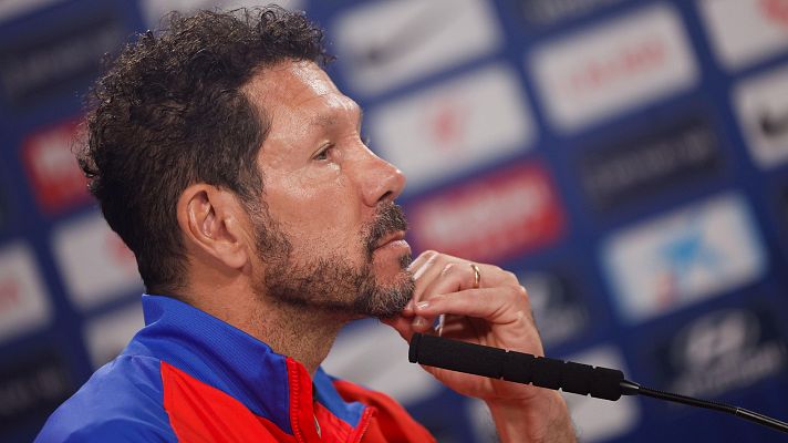 Simeone: "He estado 14 años con futbolistas que representan lo que me gusta del fútbol"