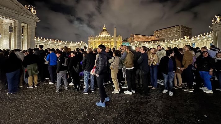 Telediario Matinal - Los cardenales se reúnen por tercera vez este jueves tras la muerte del papa