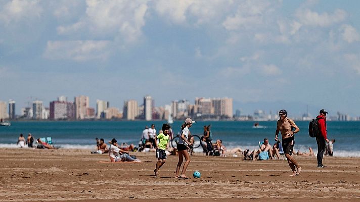 Temperaturas en ascenso este jueves