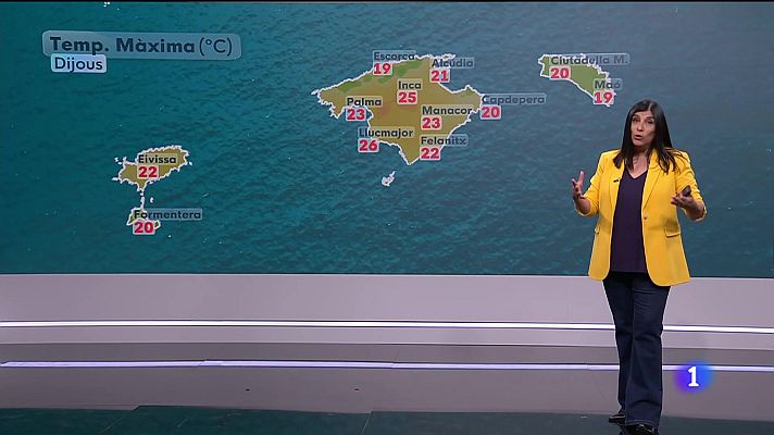 Informatiu Balear - El temps a les Illes Balears - 24/04/25