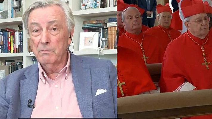 Informativo 24h - Exembajador español en la Santa Sede: "Se dice que quien entra papa en el cónclave sale cardenal"