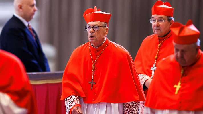 Los cardenales se reúnen en el Vaticano por tercera vez desde la muerte del papa Francisco