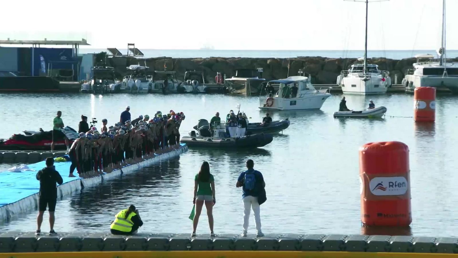 Natación Aguas abiertas - Copa del Mundo y Campeonato de España Open. Prueba 10 km Femeninos - ver ahora