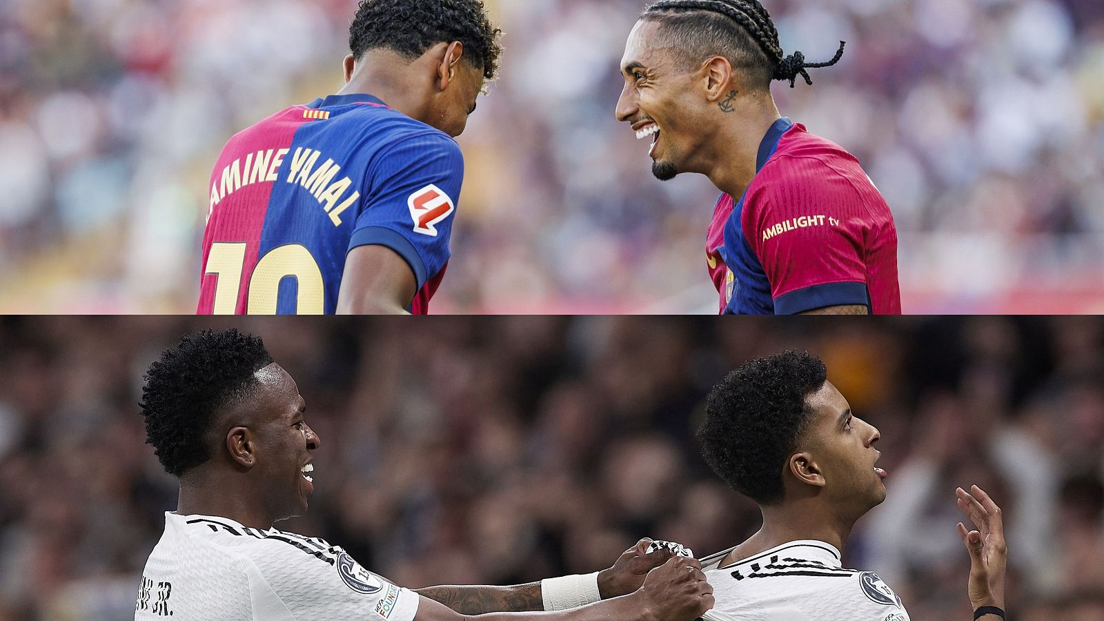 Confianza absoluta en el Barça y "esperanza" en el Madrid