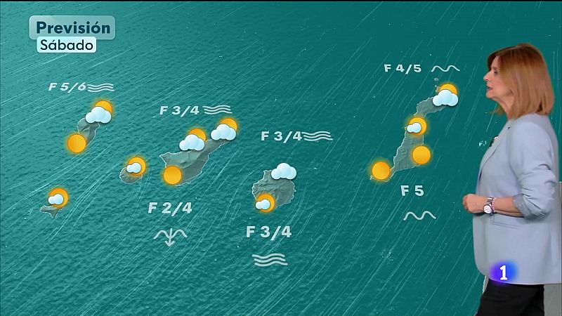El tiempo en Canarias - 25/04/2025