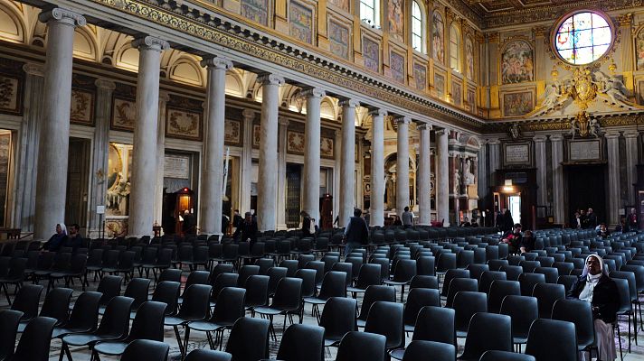 Telediario 1 - El protocolo que situará a los líderes internacionales en el funeral del papa Francisco