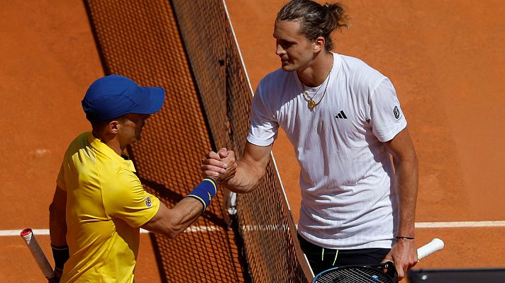 Tenis - Zverev despide por la vía rápida a Bautista de la arcilla de Madrid