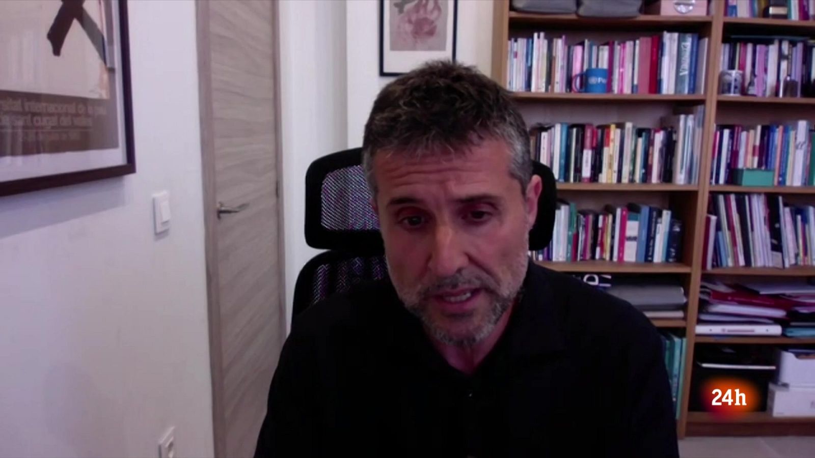 Jordi Calvo: "L'Estat està finançant la indústria militar que bombardeja Gaza" - El Vespre | Veure