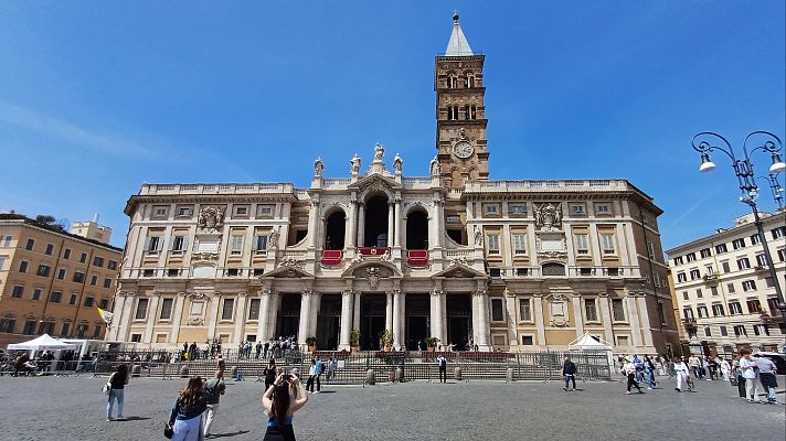 Muerte del papa Francisco: el recorrido de su cortejo fúnebre - Telediario 2 | Ver