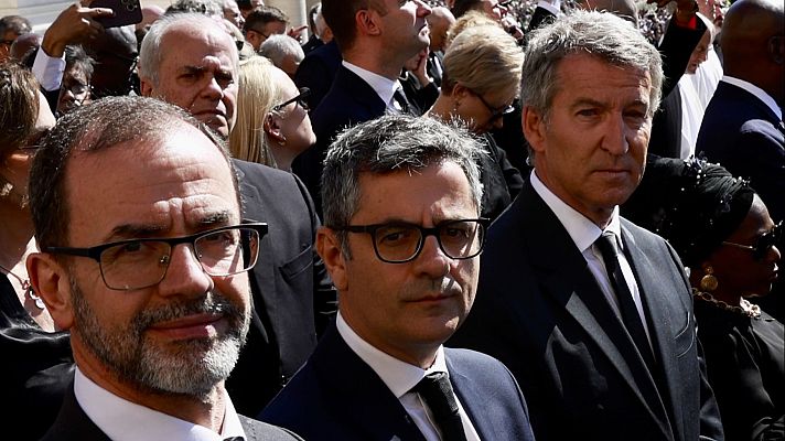 Félix Bolaños sobre el funeral del papa Francisco: \"Ha sido un final muy cariñoso\" | Ver