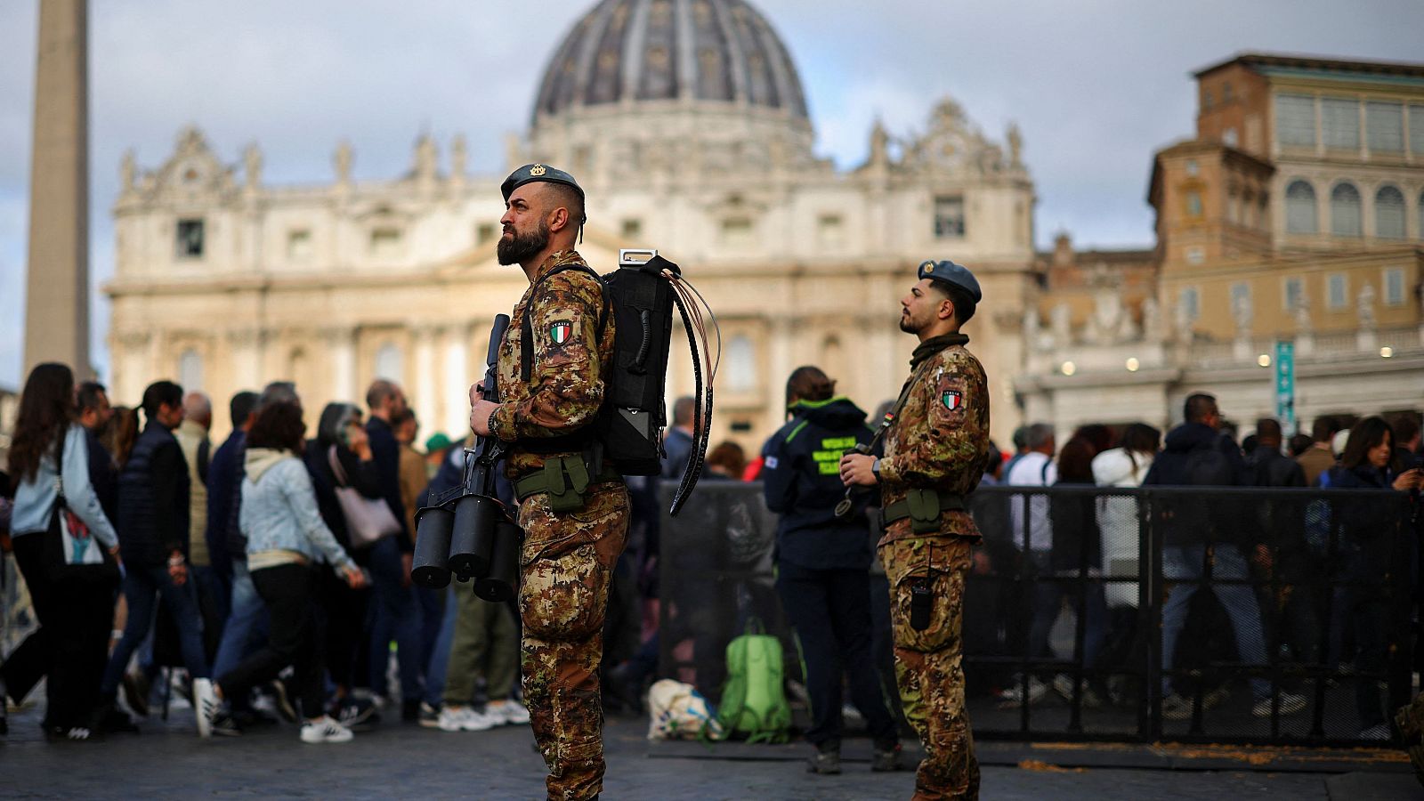 Roma, blindada durante el funeral del papa Francisco - Telediario 1 | Ver