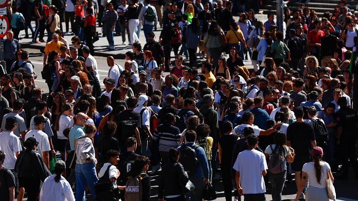 El apagón, protagonista en vídeos e imágenes en las redes sociales